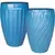 MCarr 15pc Tall Swirl Planter Pallet Ultra Marine