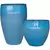 MCarr 35pc Lined Planter Pallet Ultra Marine