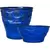 MCarr 32pc Scallop Planter Pallet Admiral Blue