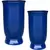 MCarr 8pc Tall Round Planter Pallet Admiral Blue