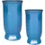 MCarr 8pc Tall Round Planter Pallet Ultra Marine