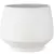 SSI 6.5" Stoneware Tapered Pot White