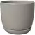Southern Patio 12" Ceramic Ana Pot Grey