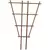 Kelmar 48" Flair Redwood Trellis
