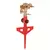 Dramm Colorstorm Impulse Stake Sprinkler Red