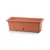 Crescent 20"x8" Rectangle Emma Planter Terra Cotta