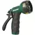 Melnor Deluxe Plastic Rear Trigger Multi Pattern Aqua Gun