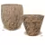 MCarr 30PC Wood Pattern Planter Plt Indigo Brown