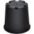 NurserySource 2 Gallon Black Grower Pot 1ea