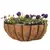 Panacea 16" Wall Planter Black Cotswold