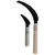Sentora 6" Serrated Blade Sickle Wood Handle