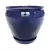 Southern Patio 12" Collins Planter Blue Finish