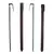 Valley View 1" x 4" Poly Board Metal Stake Brown