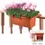Apollo 20" Adjustable Railing Planter Terra Cotta