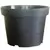 BLD 1.75 GALLON AMERICAN GARDEN TEXTURED ROUND SQUAT 10.00"X7.50" BLACK 40 PER CASE 64 CASES PER PALLET