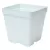 T. O. Plastics 03.25 Press Fit Pot Square Vacuum Deep 325 White 450 Per Case 48 Cases Per Pallet Minimum Order Quantity Needed 96 Cases Use With 705119C Tray Minimum Order Quantity 96 Cases