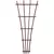 A&G 6' Redwood Fan Trellis