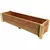 A&G 8"x10"x48" Redwood Formal Planter