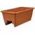 HC 24" Deck Rail Box Planter Clay