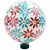 Gardener Select 10" Blue Red Orb Glass Garden Globe