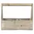 Gardener Select 10" Wood Planter Box Brown 10.6"x3.7"x8.7"