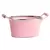 Gardener Select 6" Zinc Oval Planter with Handles Pink 6.1"x3.5"x3.2"