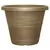 Grower Select 17.20 Rattan Rolled Rim Planter Antique Brass 20/CS