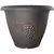 Grower Select 18.00 Grapevine Pot Black With Bronze Wash Each 410/PL, 18.11in OD x 18.11in H x 13.78in Base, 10.3Gal