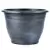 Grower Select 10.00 Tara Pot Silver Wash 6.5 Liter 1.72gal 48/CS - 10.83in OD x 7.68in H LF1102