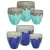 MCarr 12PC Tall Hipster Plt Mixed Colors