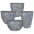 MCarr 26pc Mixed Planter Pallet Full Volcanic Blue