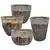 MCarr 26pc Mixed Planter Pallet Volcanic Falling Brown