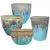 MCarr 26pc Mixed Planter Pallet Volcanic Milky Blue