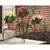 Panacea 3 Tiered Plant Stand With Finial Black