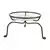 Plastec 8" Decorator Plant Stand Black