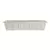 Novelty 18" Polypro Flower Box Planter White