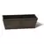 Algreen 14"x6"x6" Windowsill Planter Brown Marble