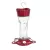 Classic 11oz Twist Glass Hummingbird Feeder 5 Ports
