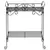 Deer Park 2 Tier Rectangular Plant Stand Black
