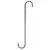 Hookery 18" S Extension Hook 2" Opening