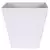 Artstone Ella 12" Square Planter White