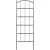 Panacea 75" Modern Farmhouse Trellis Black
