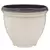 Southern Patio 18" Heritage Planter Ivory