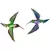 VCS 9" Shiny Hummingbirds