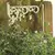 Panacea 9" Plant Bracket With Leaves White