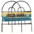 Panacea 24"x 8' Green Arch Folding Fence