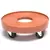 Devault 12" Plant Dolly with Hole Terra Cotta