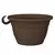 HC 12" Eclipse Round Hanging Basket Chocolate