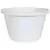 HC 12" Euro Hanging Basket Planter White