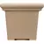 HC 24" Terrazzo Square Planter Sandstone